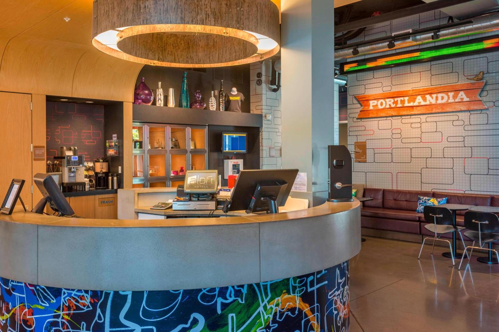 Aloft Portland Airport Hotel At Cascade Station Exterior foto